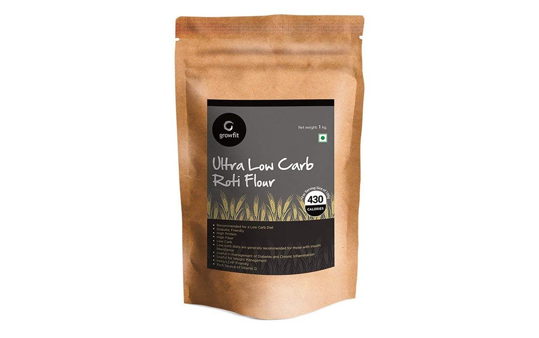 Grow Fit Ultra Low Carb Roti Flour    Pack  1 kilogram